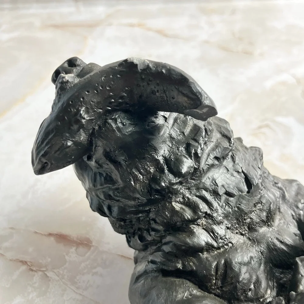 2000 Avery Creations Grizzly Bear Fishing Bookends Molded Resin Faux Bronze